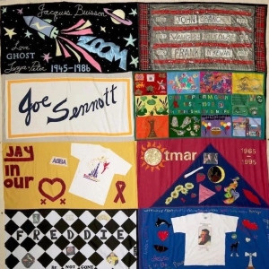 人们在它面前哭泣”：美术馆展出英国「艾滋病被子」